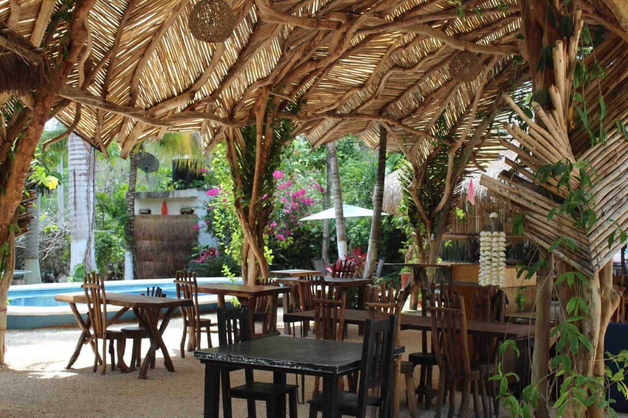 Cabanas La Alborada Villa Tulum Pueblo Buitenkant foto