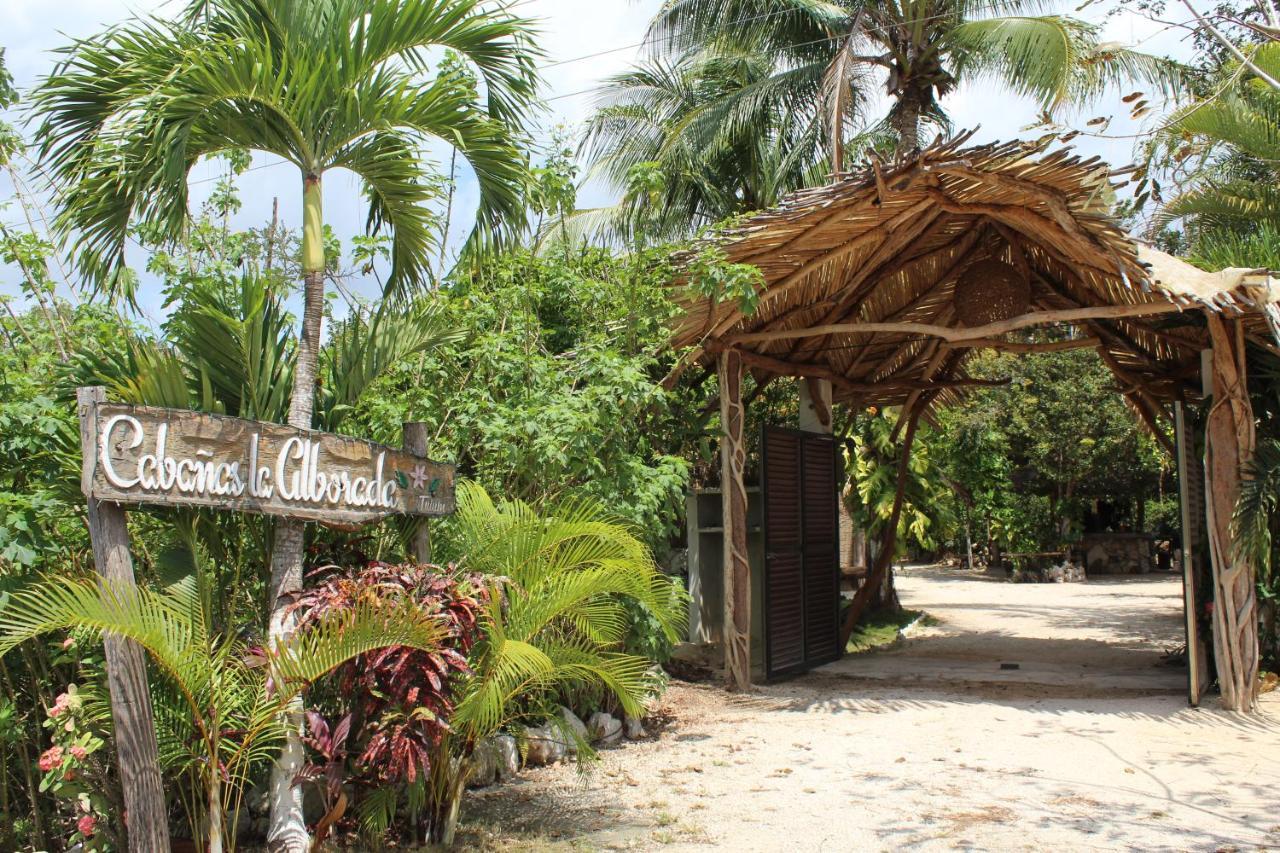 Cabanas La Alborada Villa Tulum Pueblo Buitenkant foto