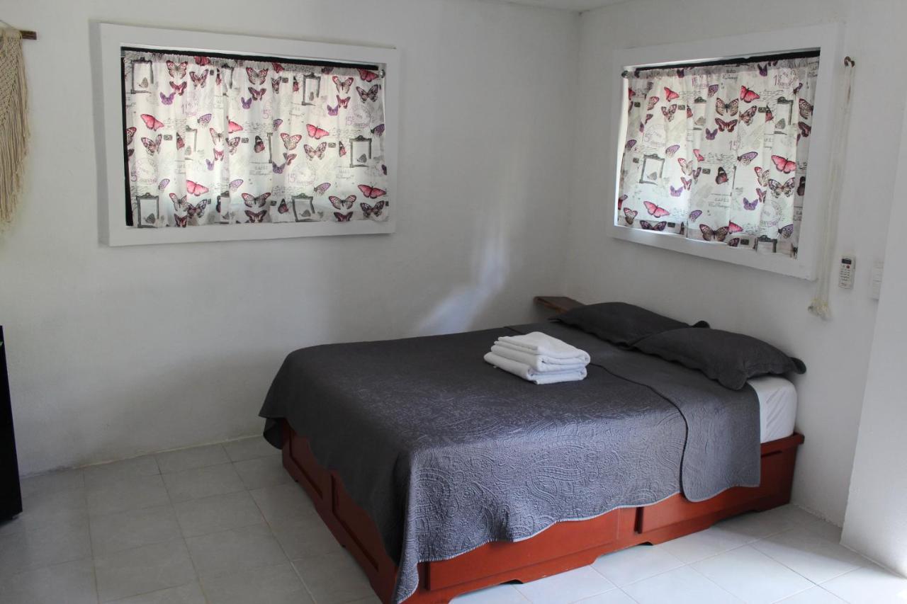 Cabanas La Alborada Villa Tulum Pueblo Buitenkant foto