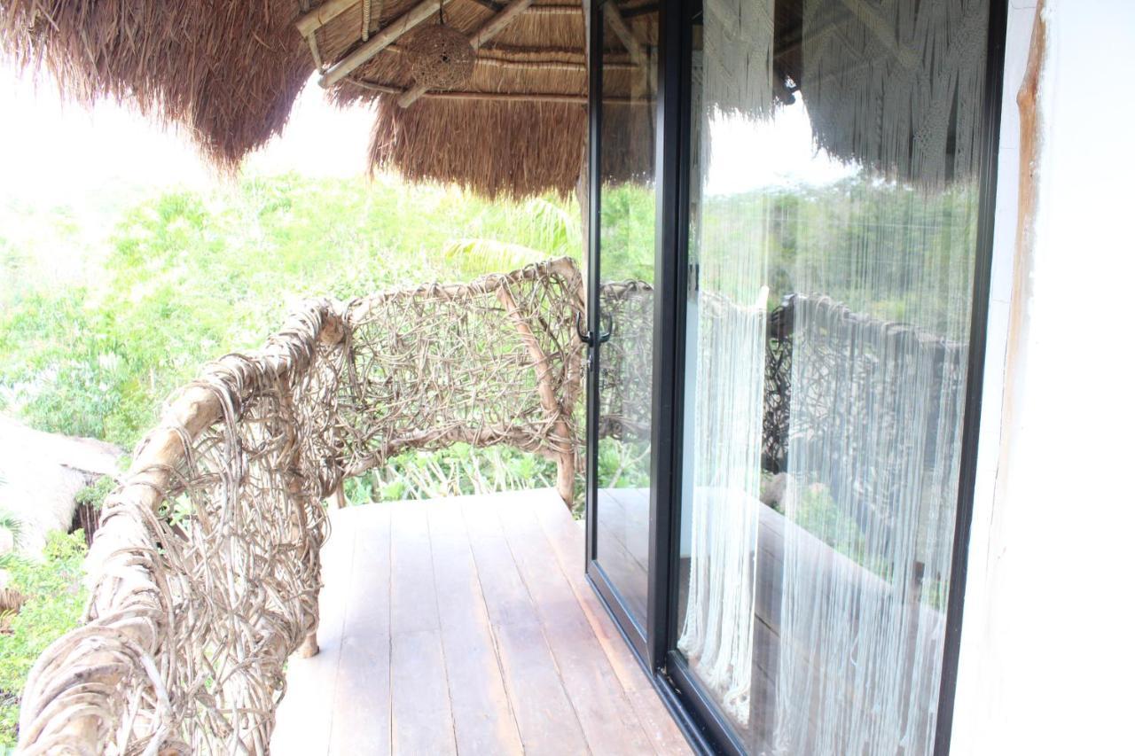 Cabanas La Alborada Villa Tulum Pueblo Buitenkant foto