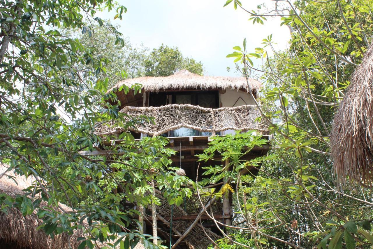 Cabanas La Alborada Villa Tulum Pueblo Buitenkant foto