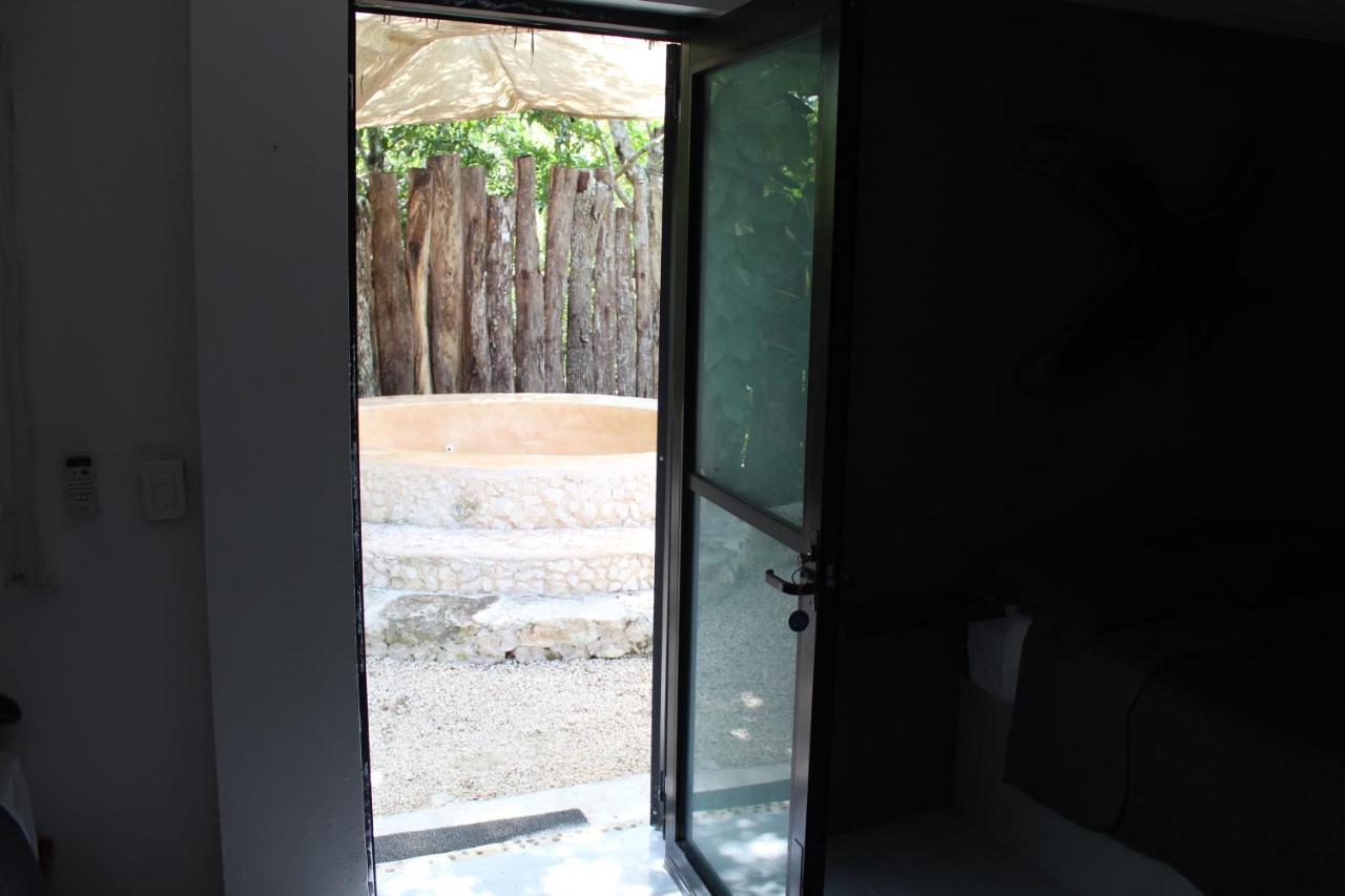 Cabanas La Alborada Villa Tulum Pueblo Buitenkant foto