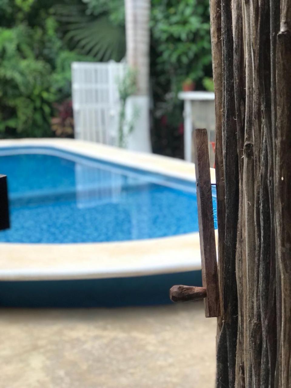 Cabanas La Alborada Villa Tulum Pueblo Buitenkant foto