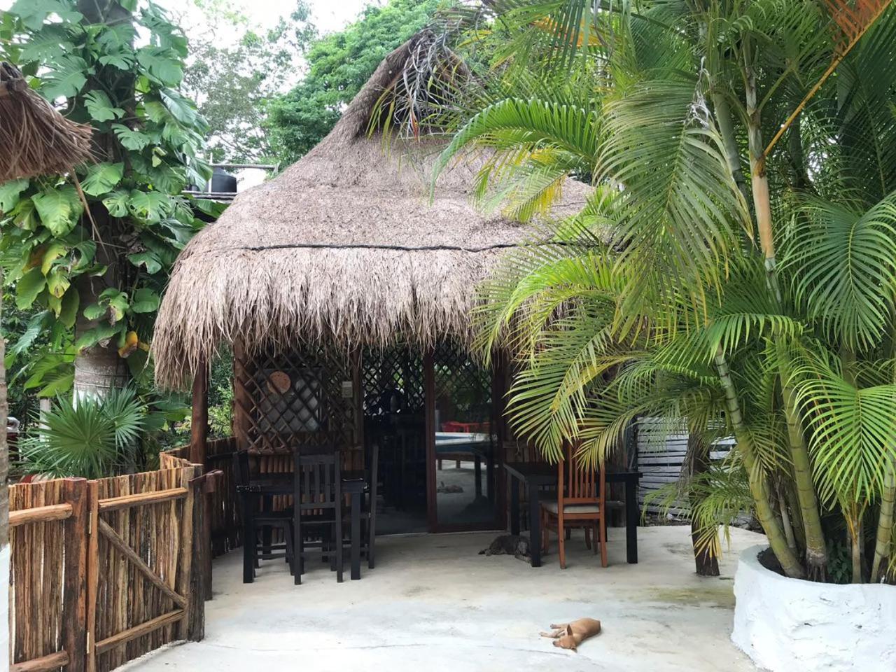 Cabanas La Alborada Villa Tulum Pueblo Buitenkant foto