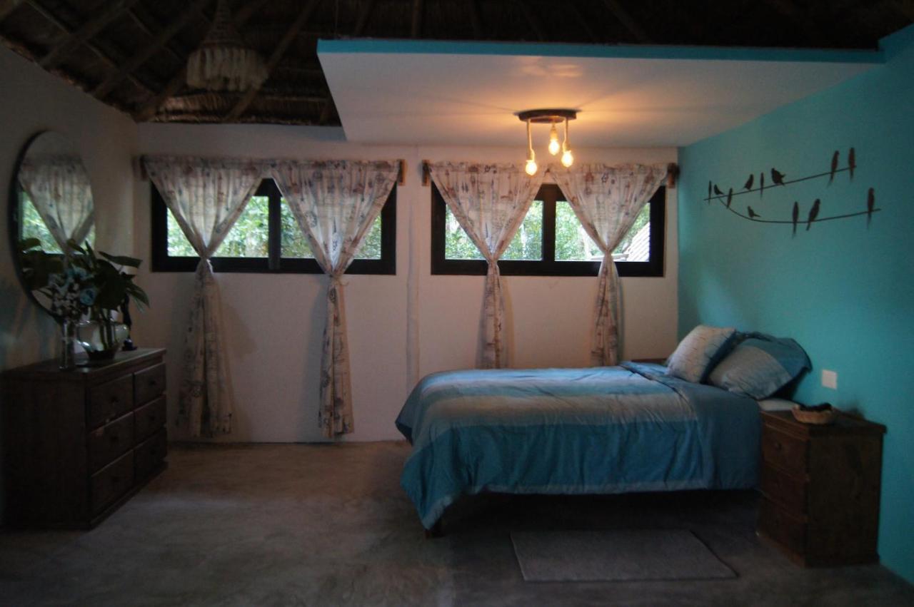 Cabanas La Alborada Villa Tulum Pueblo Buitenkant foto