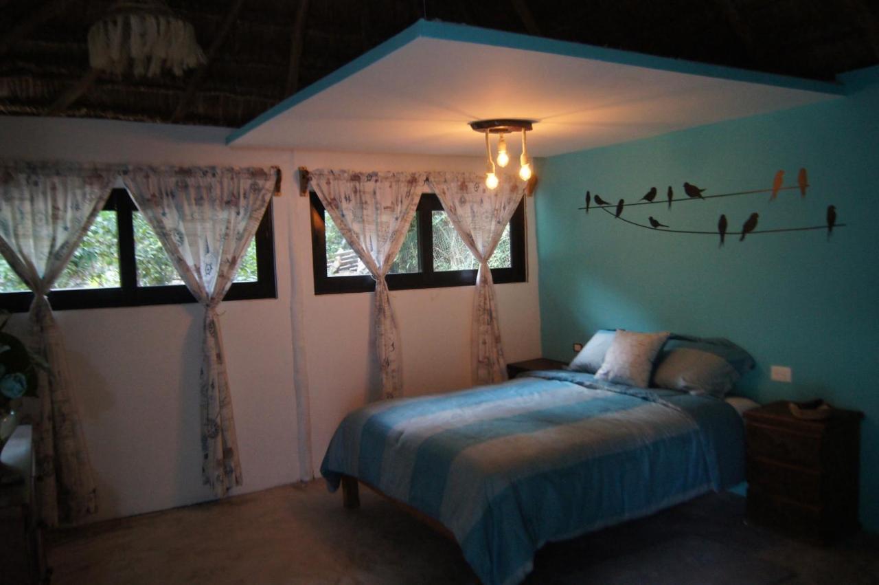 Cabanas La Alborada Villa Tulum Pueblo Buitenkant foto