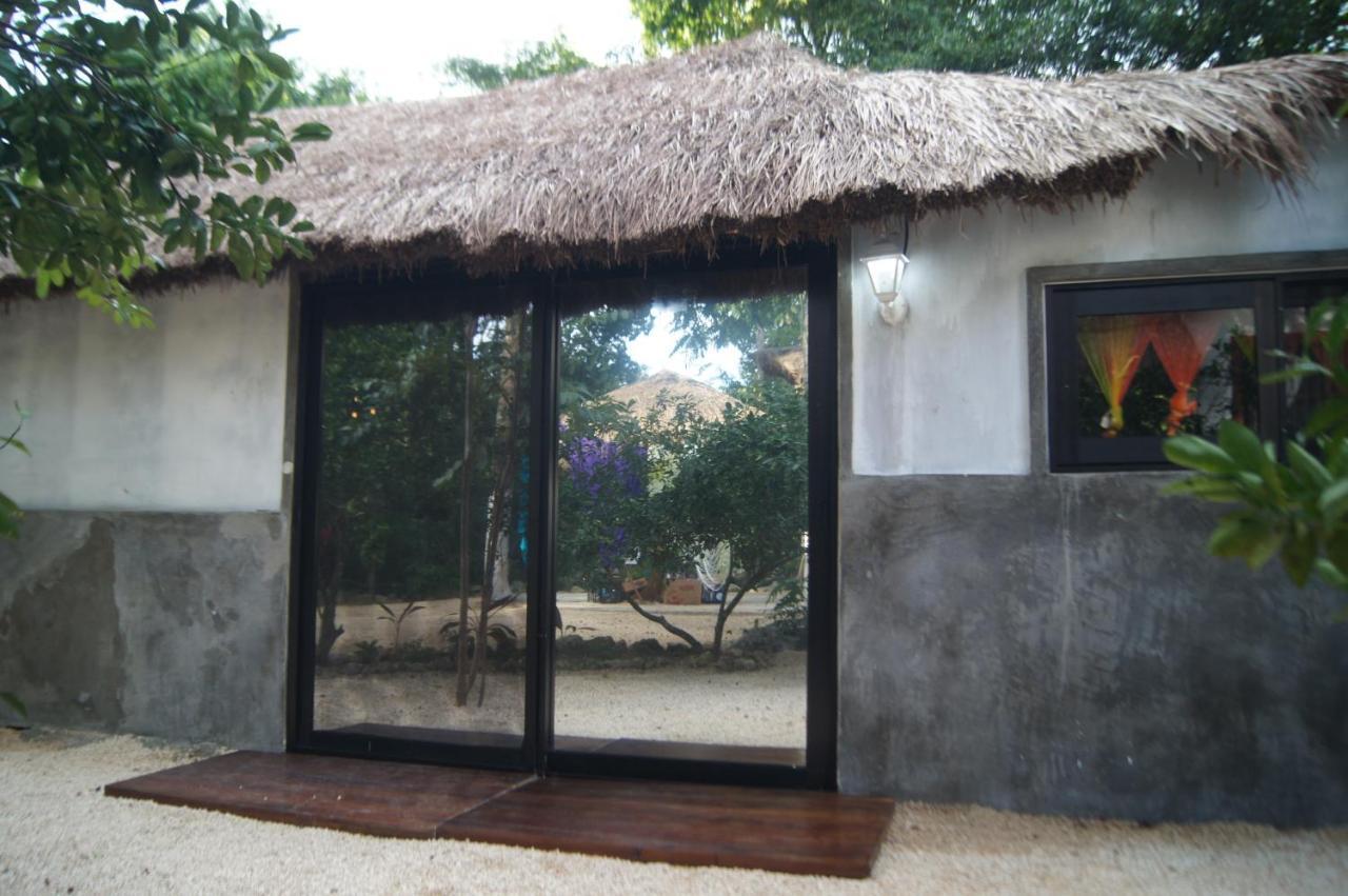 Cabanas La Alborada Villa Tulum Pueblo Buitenkant foto